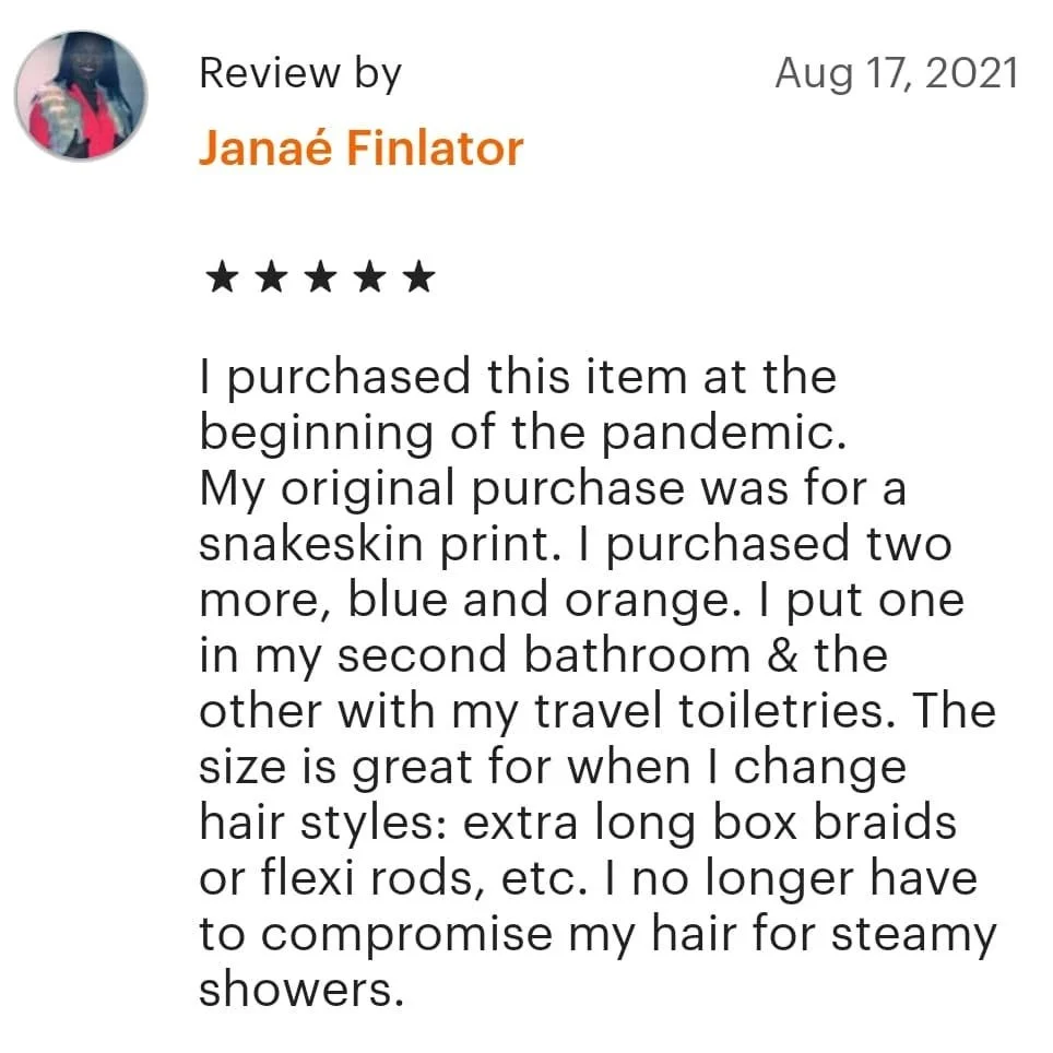 🙌🏿🙌🏿🙌🏿 Keep sending reviews! We love to see it!! 🤌🏿
.
.
#NoMoreGroceryBags #lol
#reviews #caps #NaturalHair #naturalista #dreads #dreadlocks #boxbraids #afros #yesss #hair #buyblack #shopsmall #passiontwist