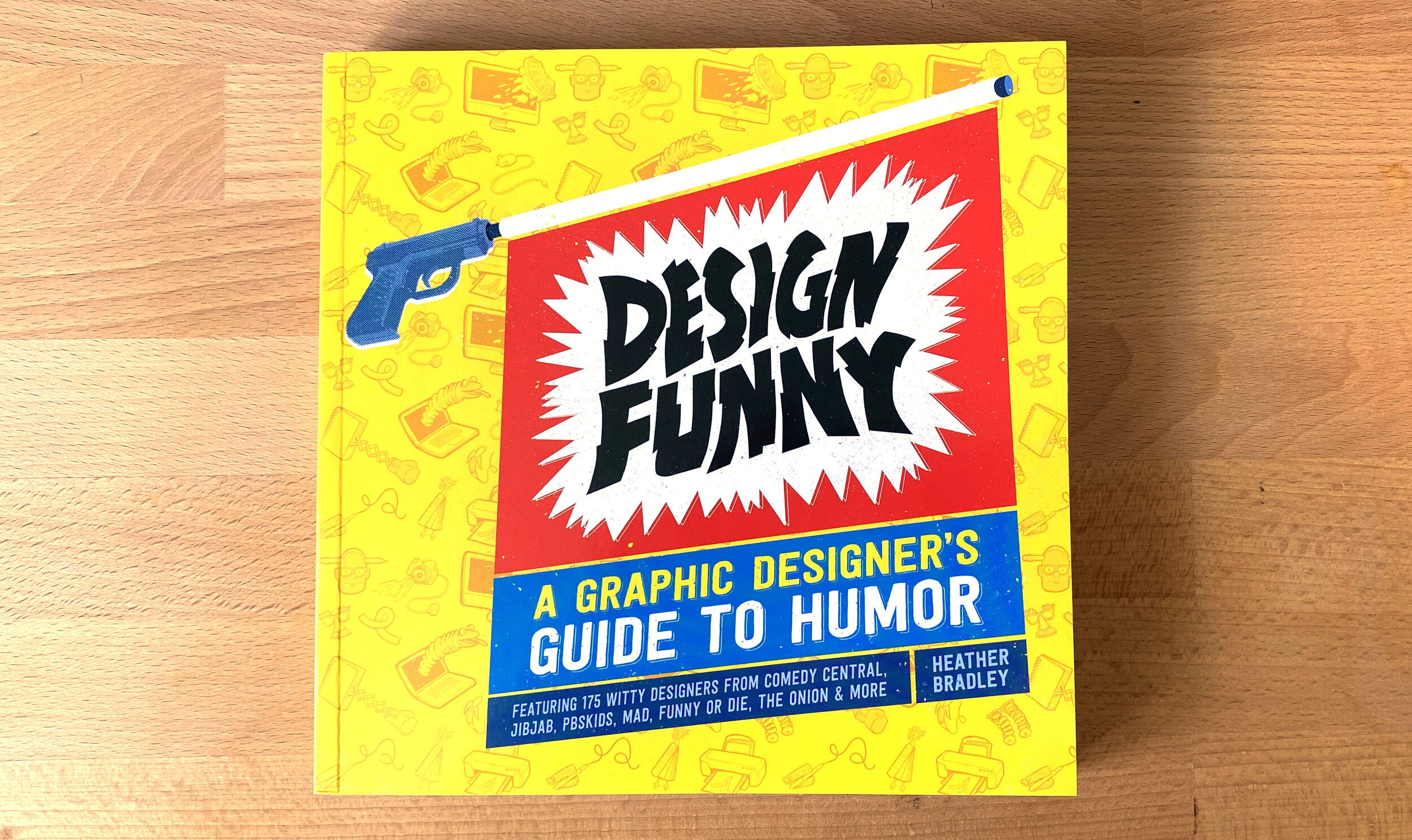 All-natural, free-range and gluten-free, Design Funny: A Graphic Designer's Guide to Humor is an entertaining yet practical guide to the lighter side of the design profession. Inside you'll find inspiration, advice and visual gags from com