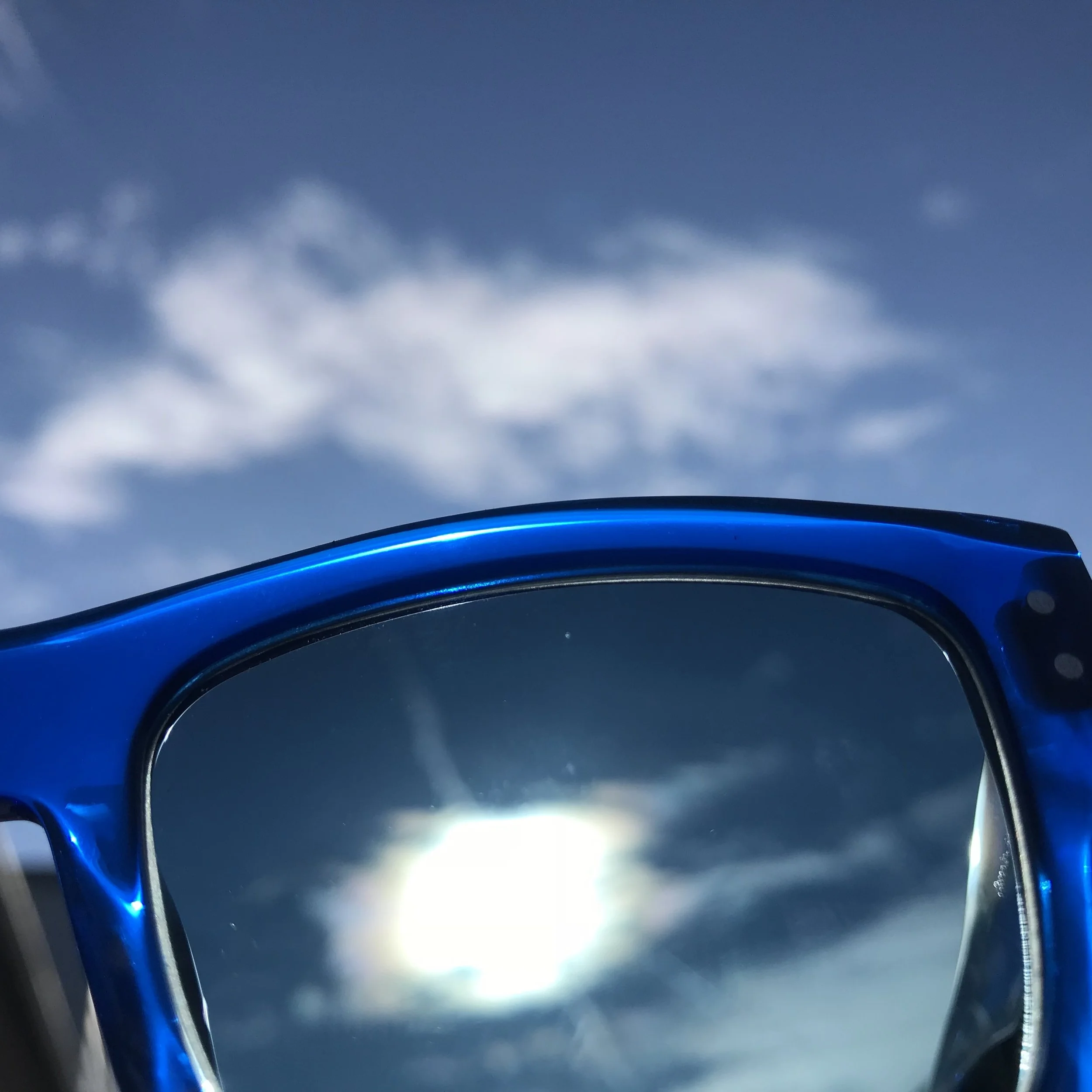Sun through the lens