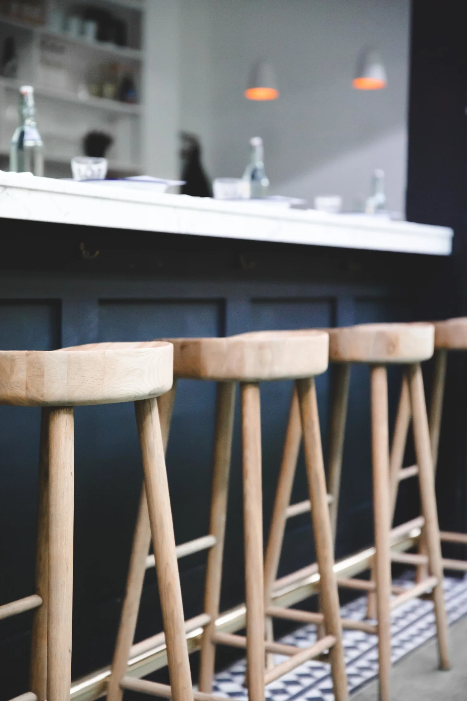 Small white Circus pendants by Corinna Warm for Studio Warm