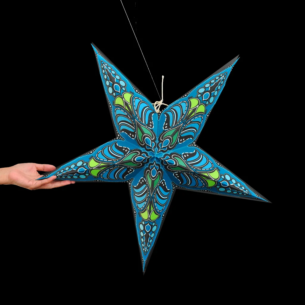 ramadasa_teal_earthfriendly_starlightz_star_lightz_lightz_earh_friendly_India_paper.jpg