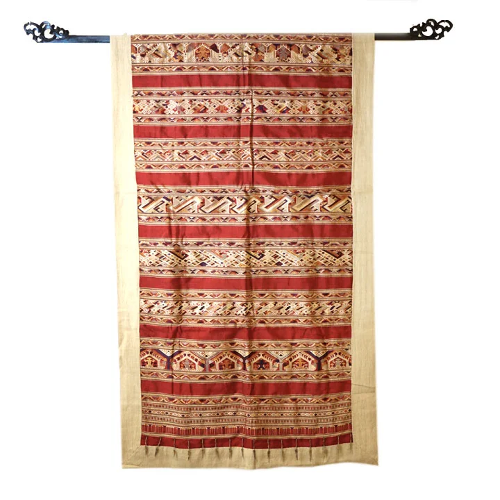 Laos Silk Blanket