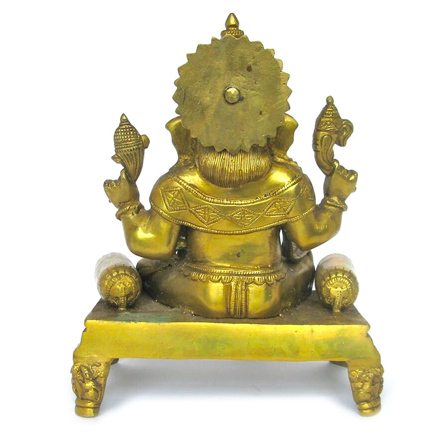 Small Statue Ganesh Brass Statue Altar