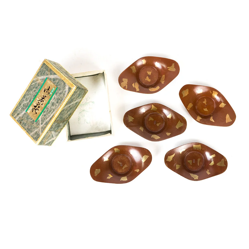 Gilt Bronze Tea Saucers