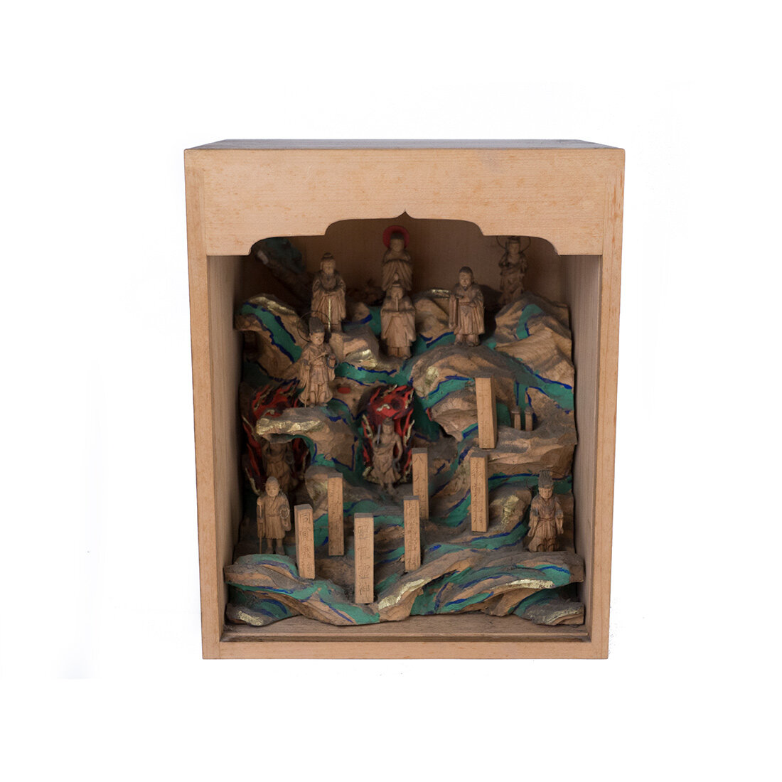 Miniature Buddhist Deity Carving Series