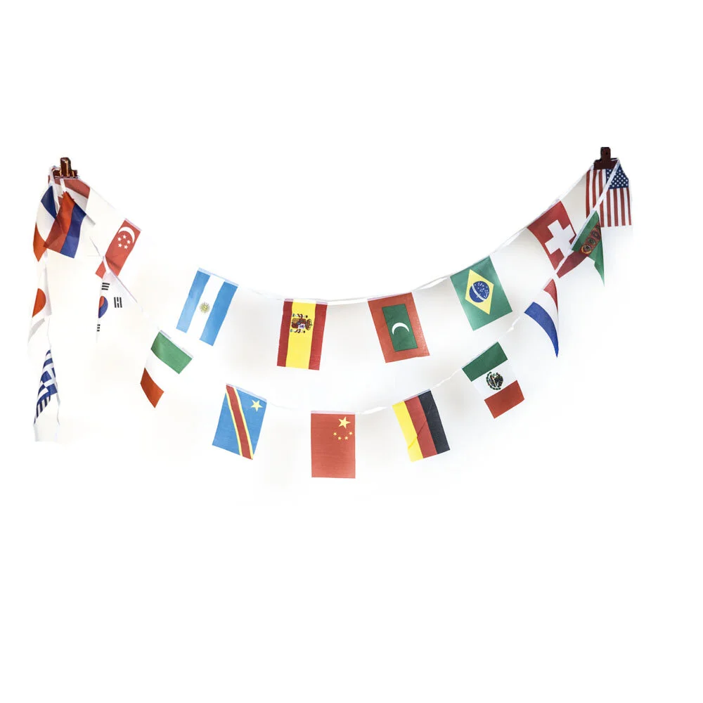 Fabric World Flag Garland