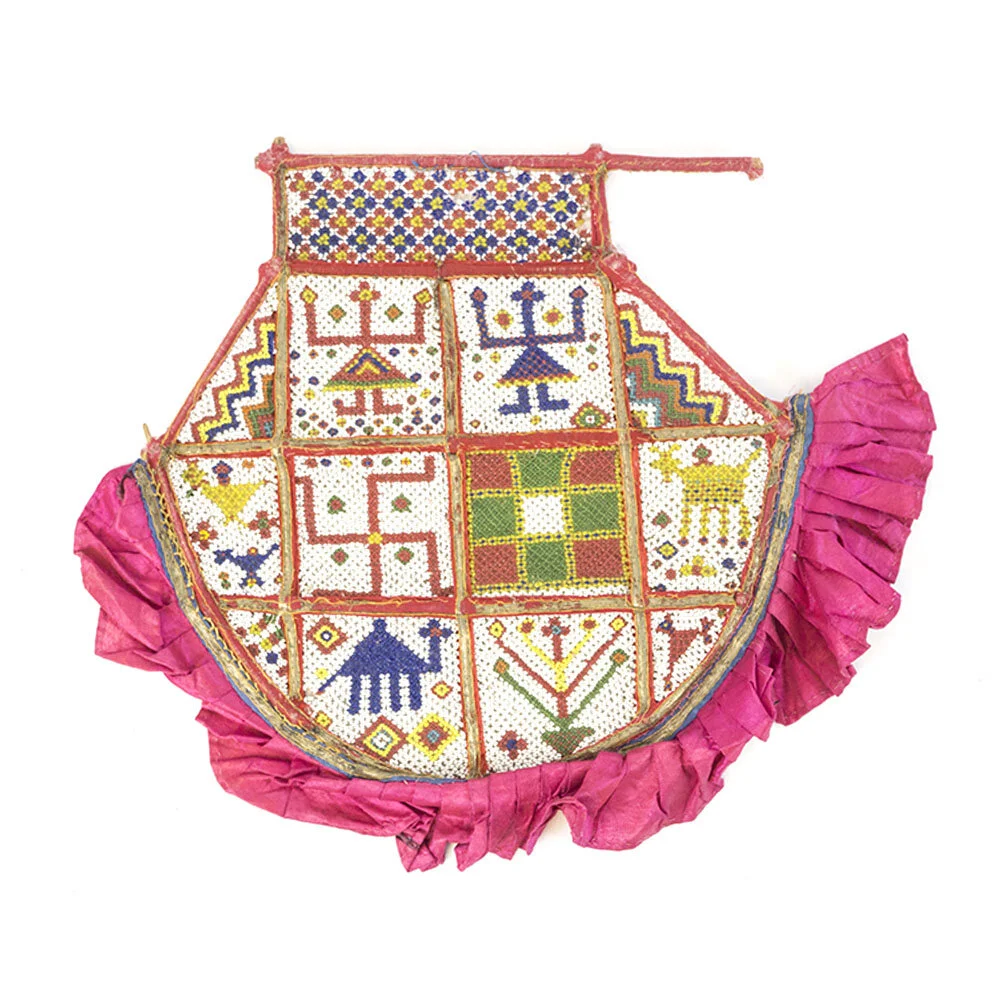 Indian Beaded Fan, 9