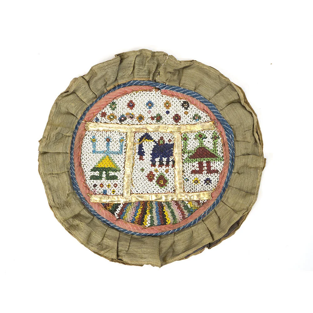 Indian Beaded Wall Ornament 15