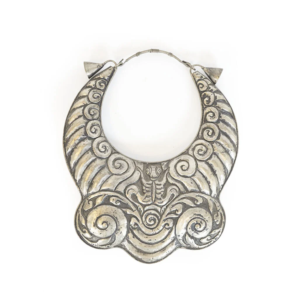Miao Silver Ceremonial Necklace, 2