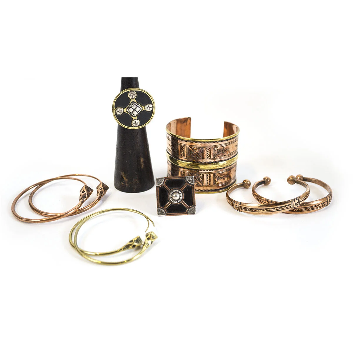 Copper and Brass Tuareg Collection