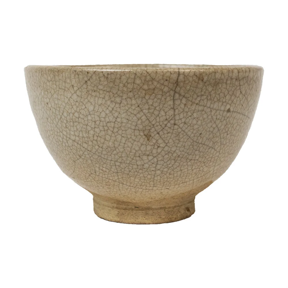 Tea Bowl With Crazing
