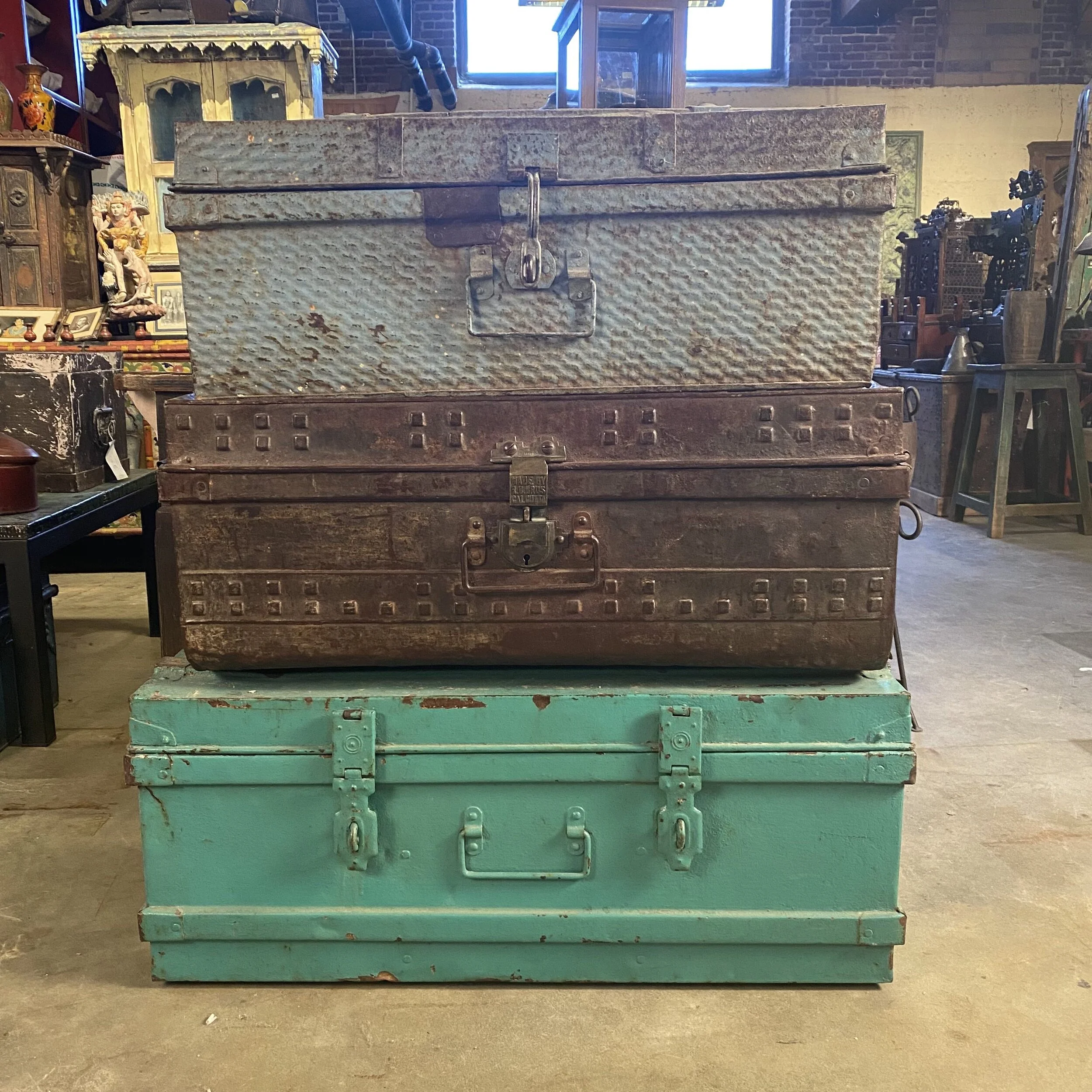 Vintage Metal Trunks — Cargo Inc