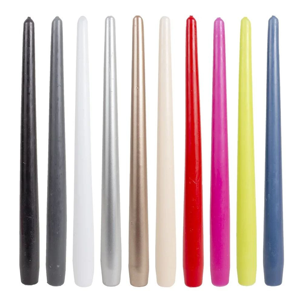 14" Tapered Candles, Unscented