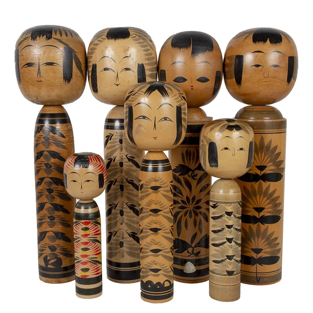 Noir Sisters Kokeshi