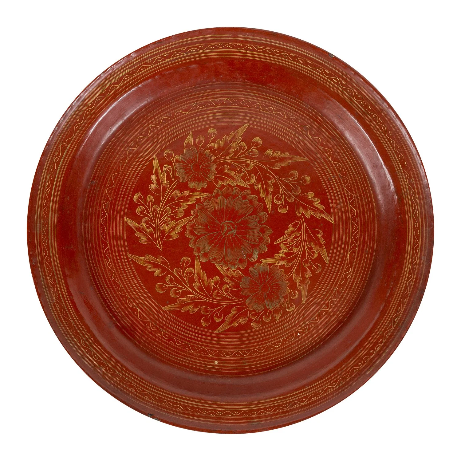 Burmese Lacquerware, Tray
