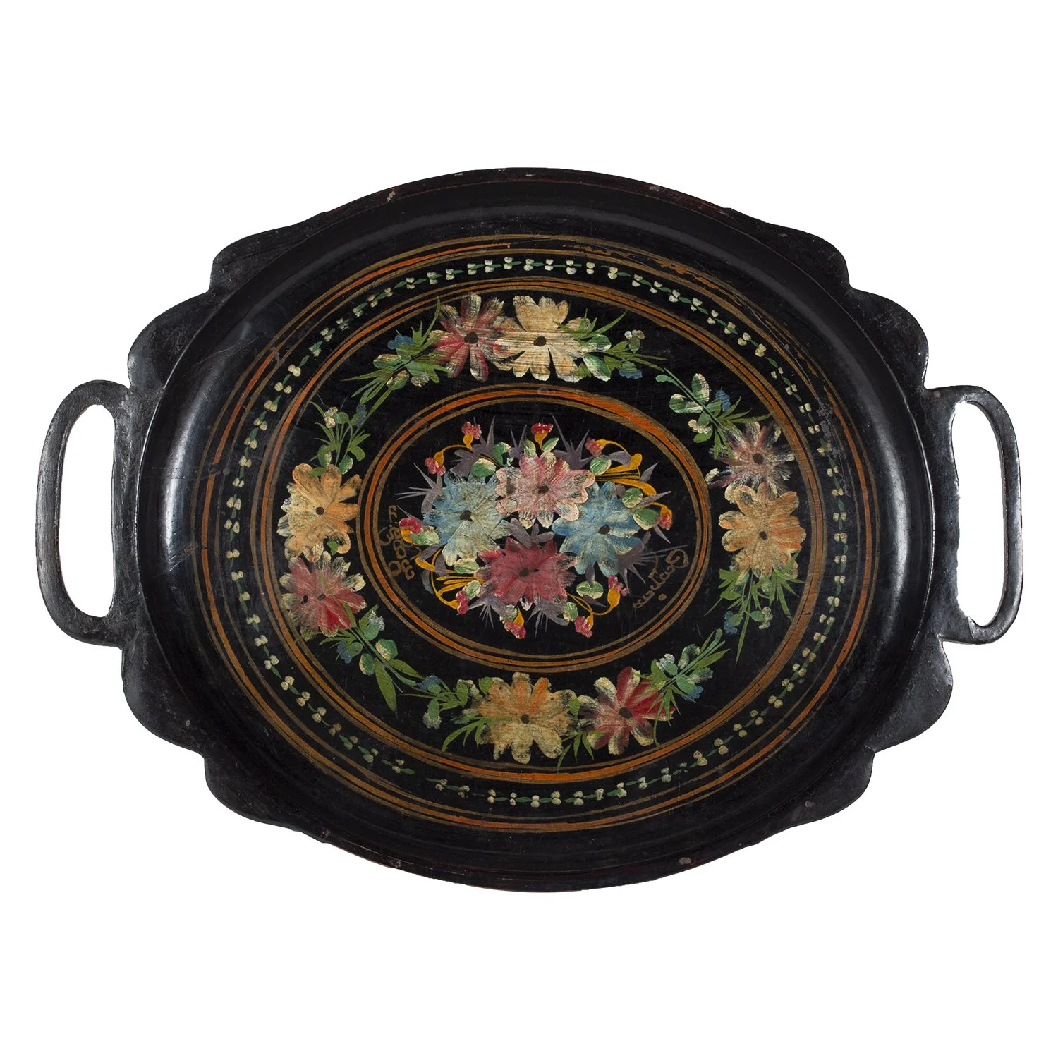 Burmese Lacquerware, Tray