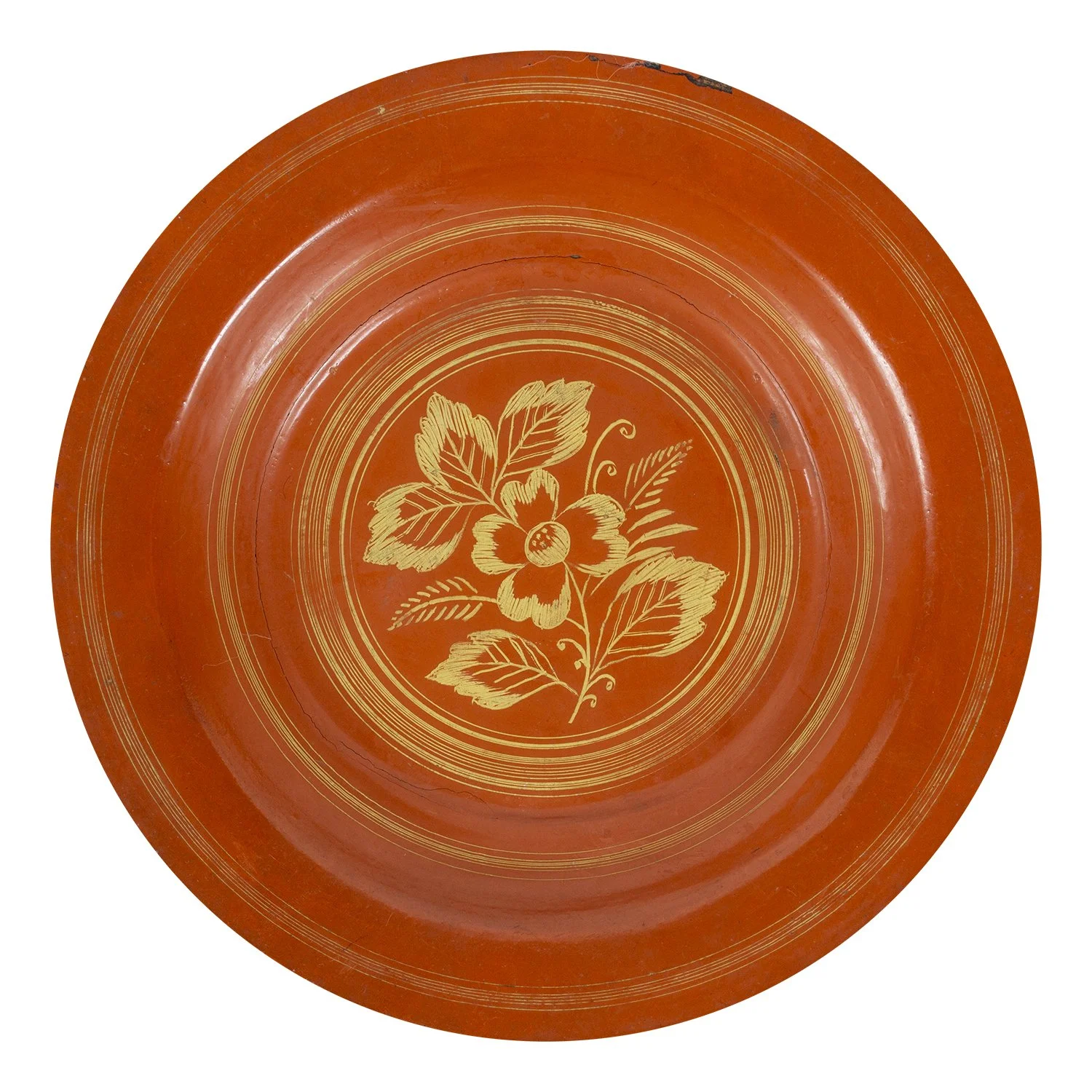 Burmese Lacquerware, Dish