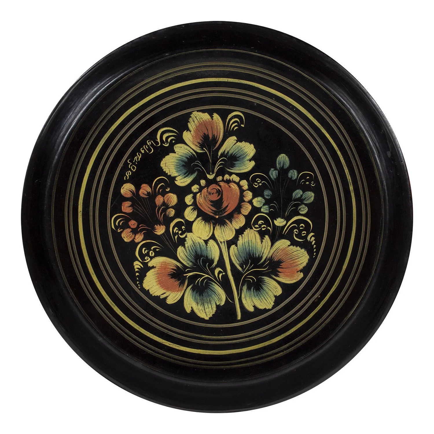 Burmese Lacquerware, Dish