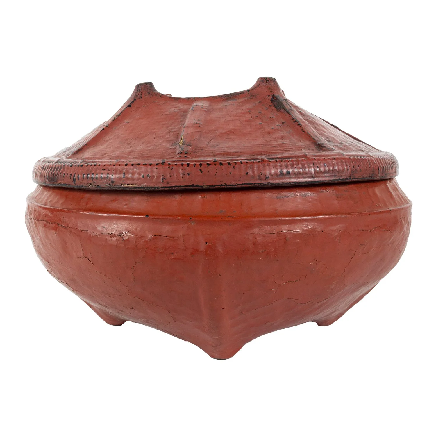 Burmese Lacquerware, Offering Basket