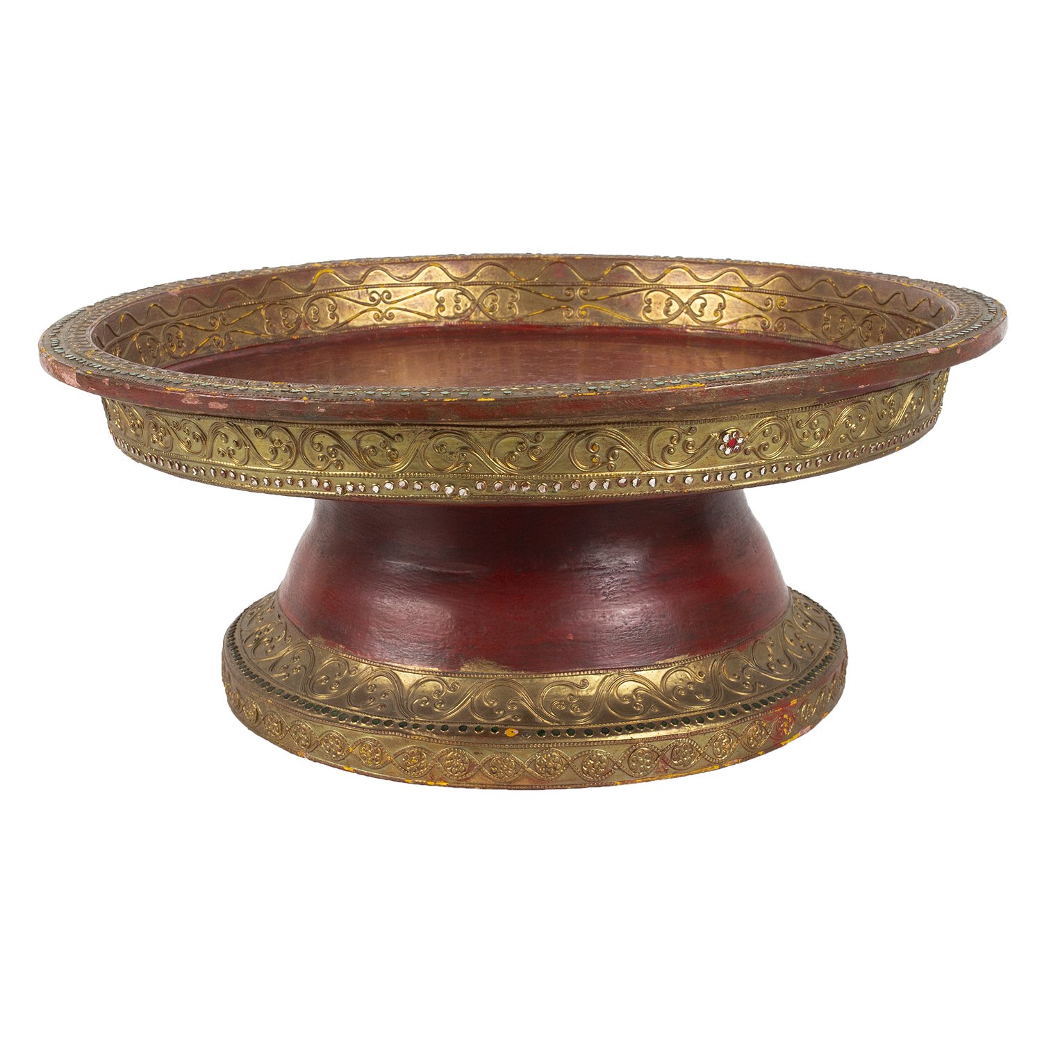 Burmese Lacquerware, Offering Basket