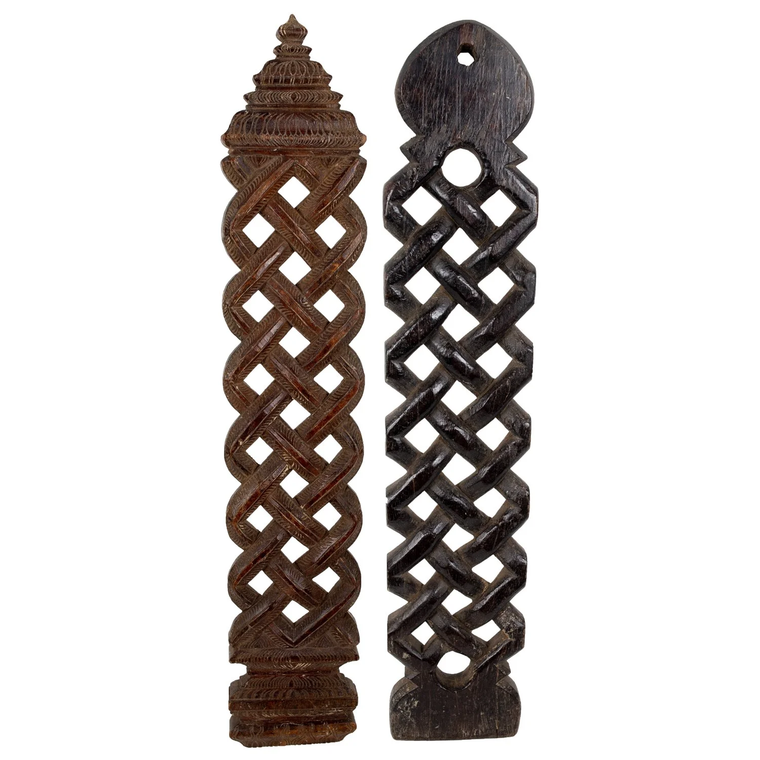 Indian Carved Wooden Braid
