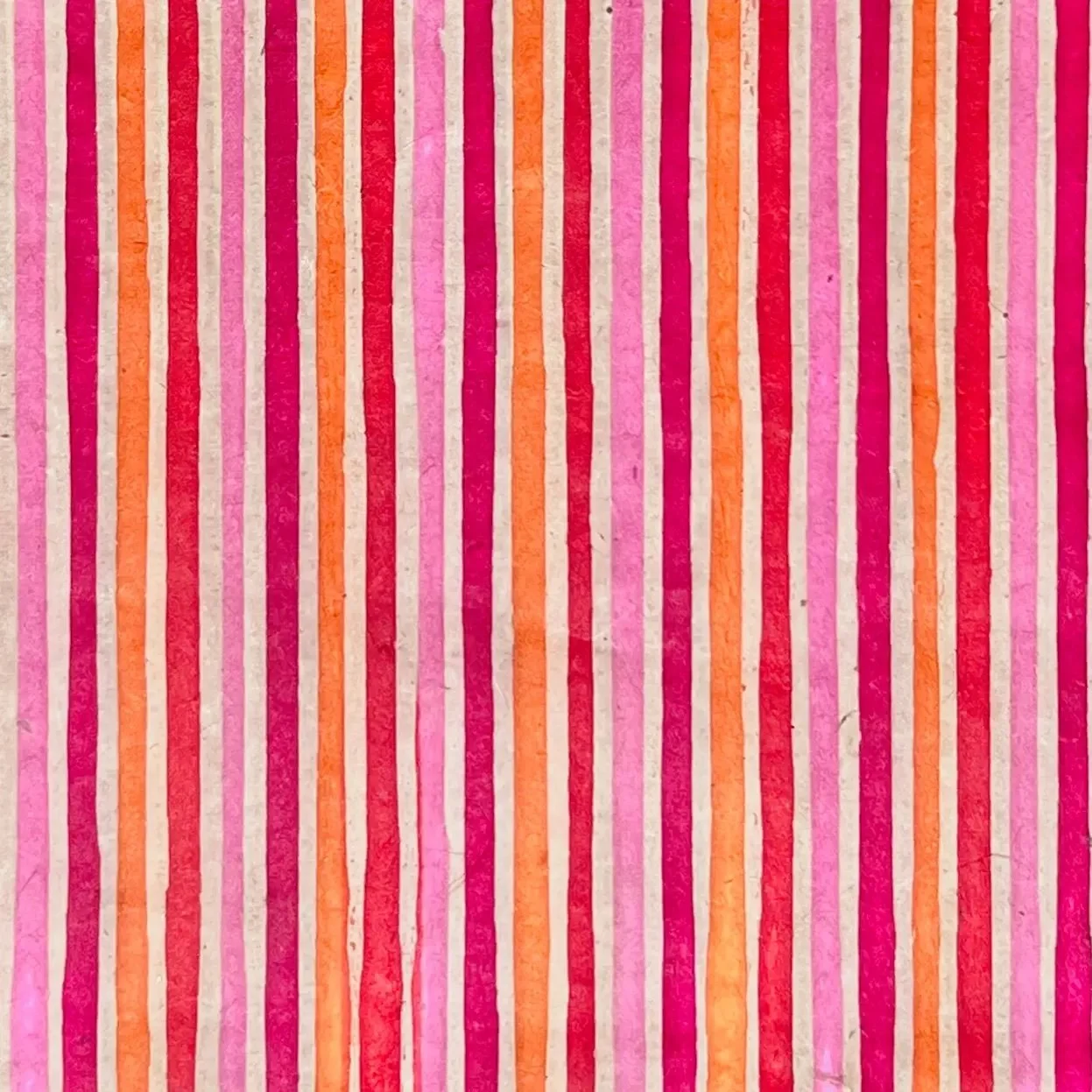 Batik Stripes Gift Wrap, Multicolored