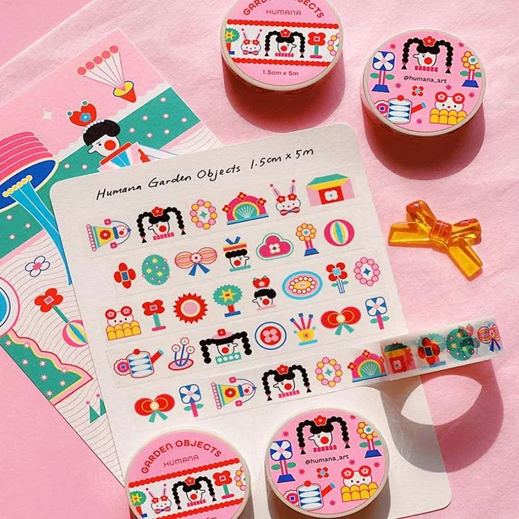 Humana Garden Objects Washi Tape