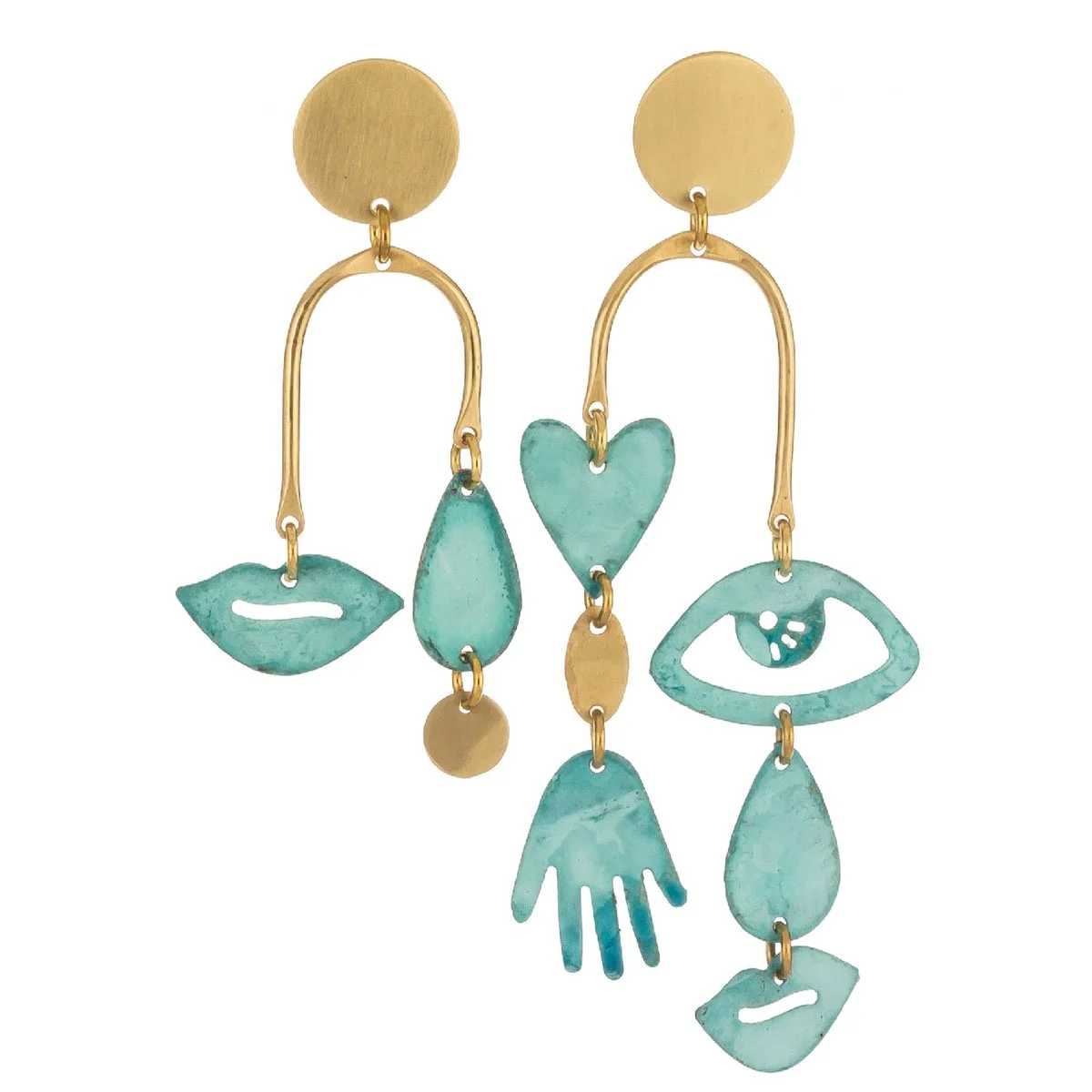 Man Ray Patina Sibilia Earrings