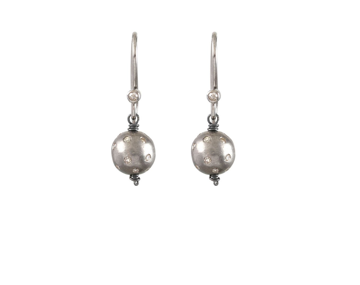 Fair Trade Diamond Earrings by Alicia Van Fleteren