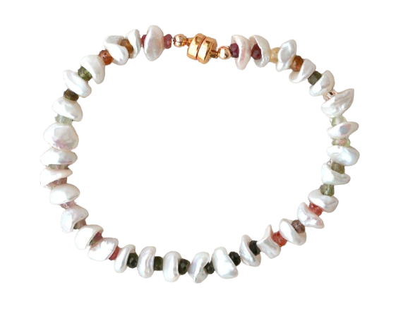 Raw Pearl Bracelet by Alicia Van Fleteren