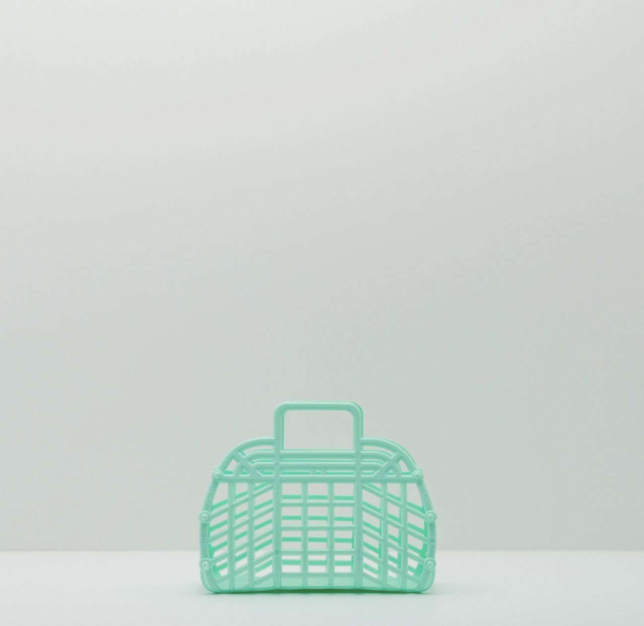 Mini Retro Jelly Basket - 6 colors to choose from