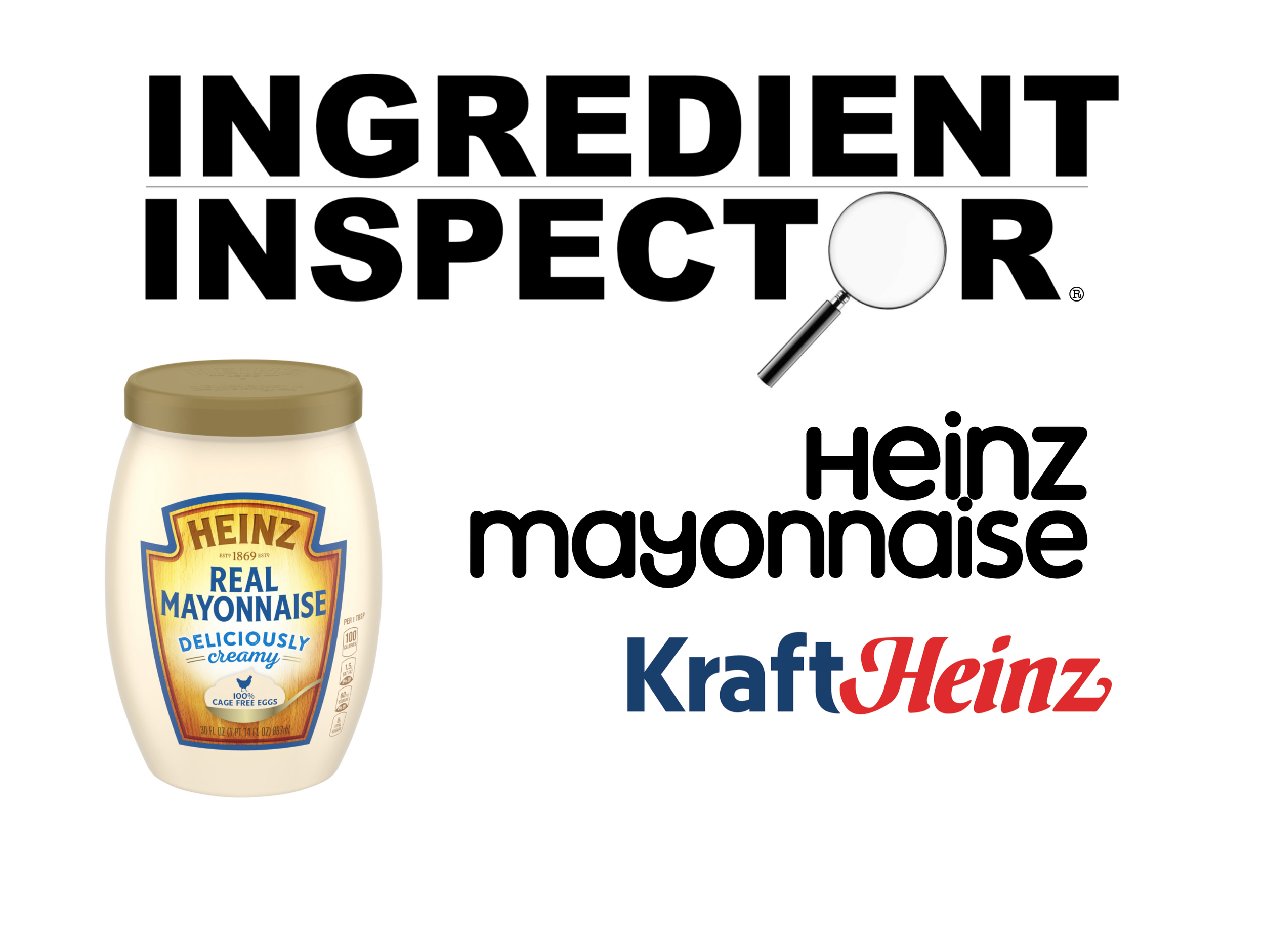 WHAT'S IN KRAFT HEINZ'S HEINZ MAYONNAISE?