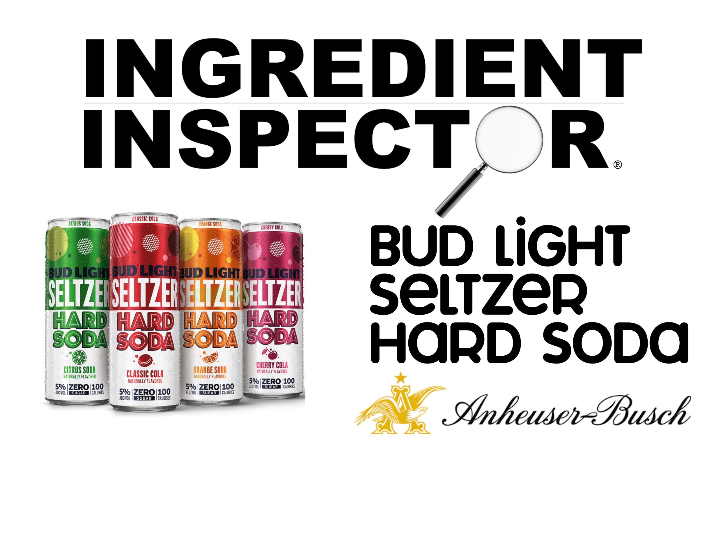 Busch light ingredients label