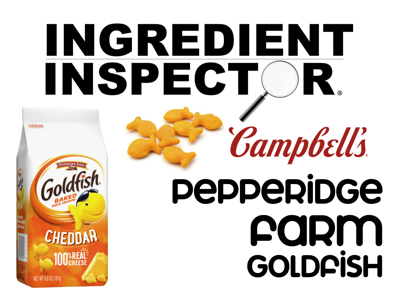 WHAT'S IN GOLDFISH CRACKERS? — Ingredient Inspector