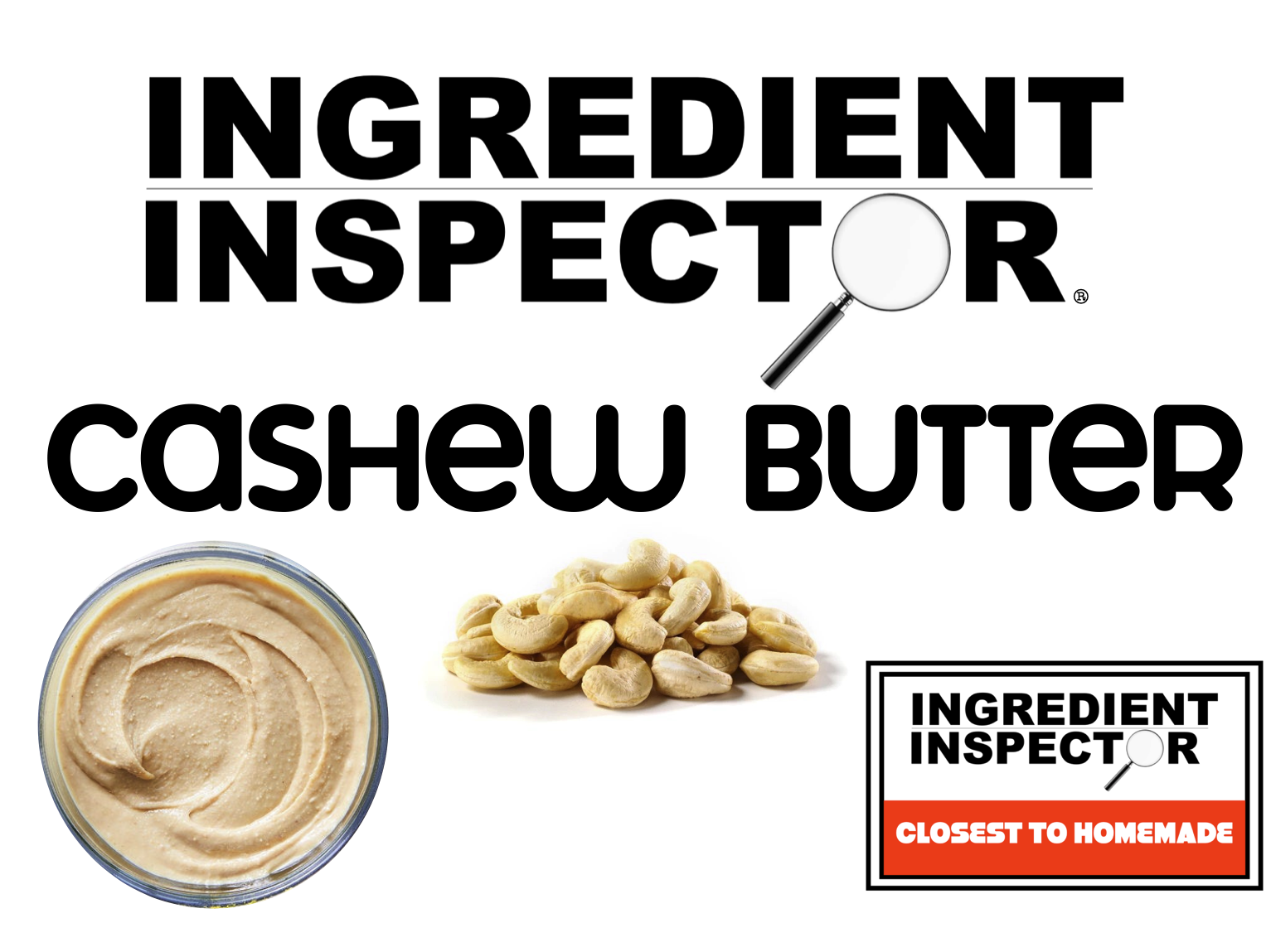 WHICH CASHEW BUTTERS ARE CLOSEST TO HOMEMADE?