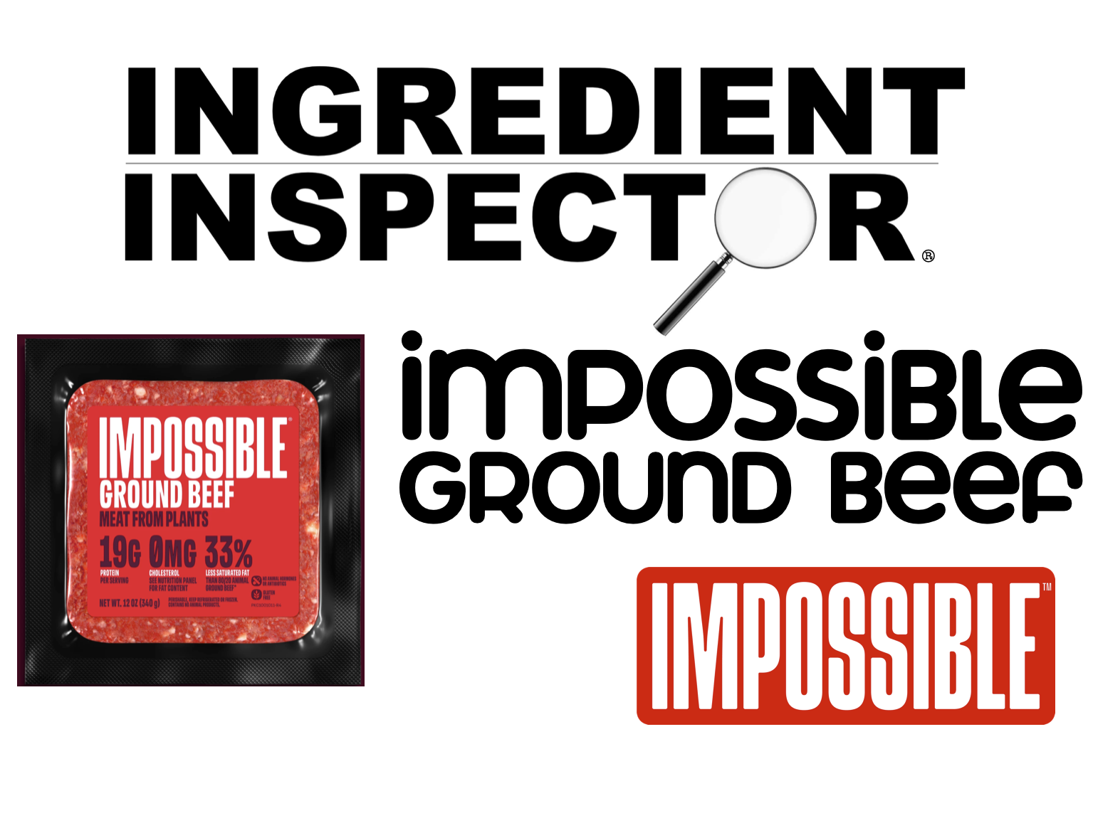 WHAT'S IN IMPOSSIBLE FOODS' PLANT-BASED MEAT?