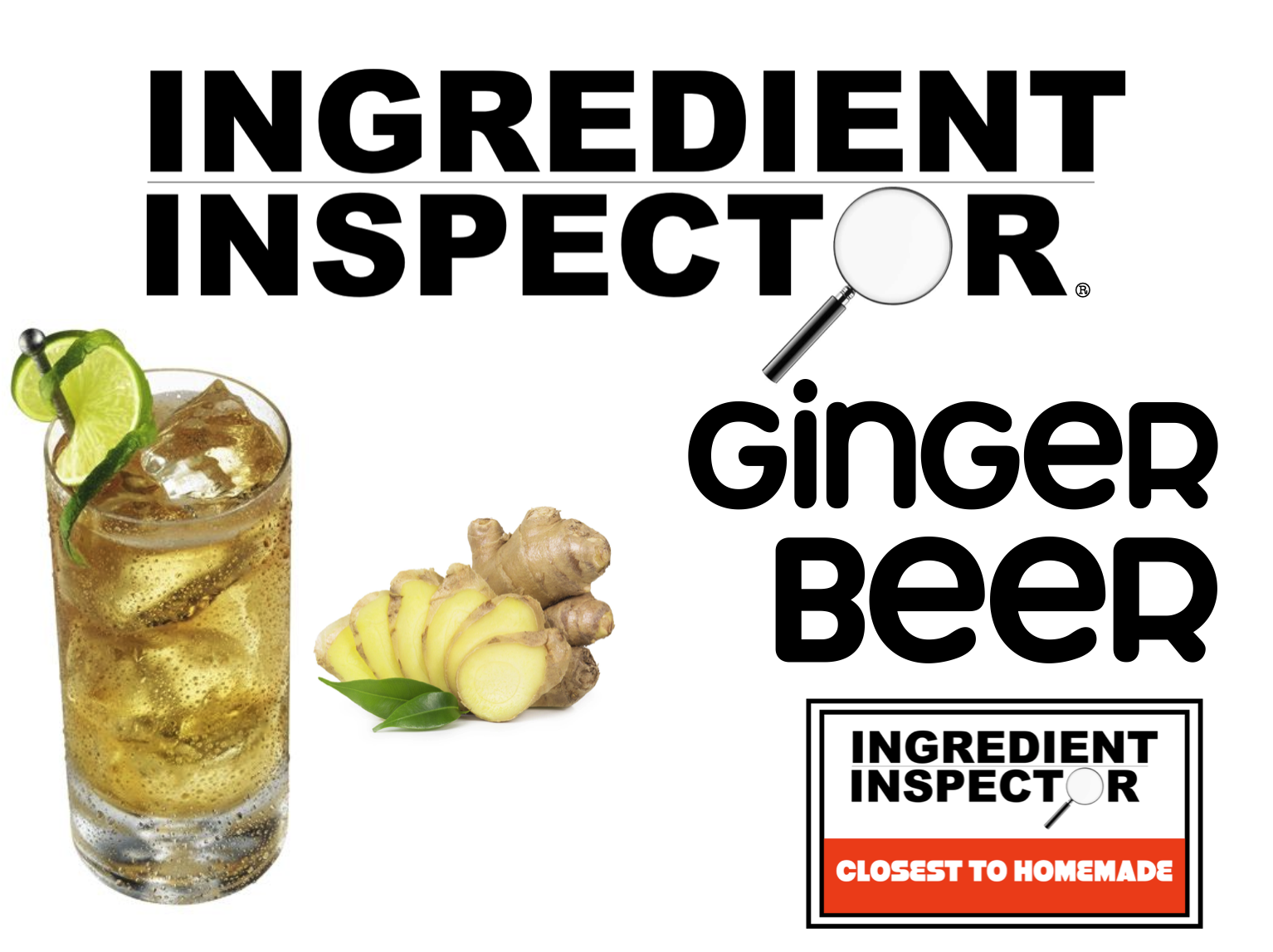WHICH GINGER BEERS ARE CLOSEST TO HOMEMADE?