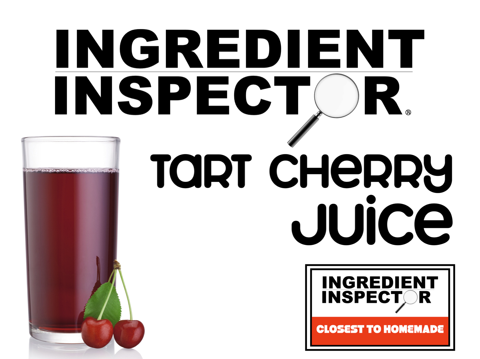WHICH TART CHERRY JUICES ARE CLOSEST TO HOMEMADE?