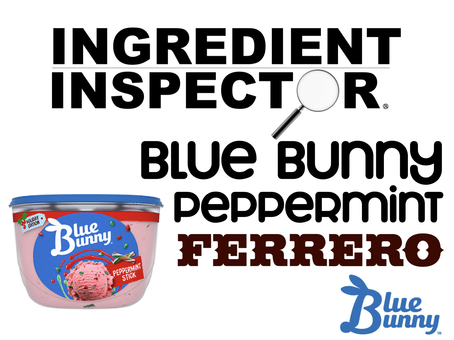 WHAT'S IN BLUE BUNNY PEPPERMINT FROZEN DESSERT?