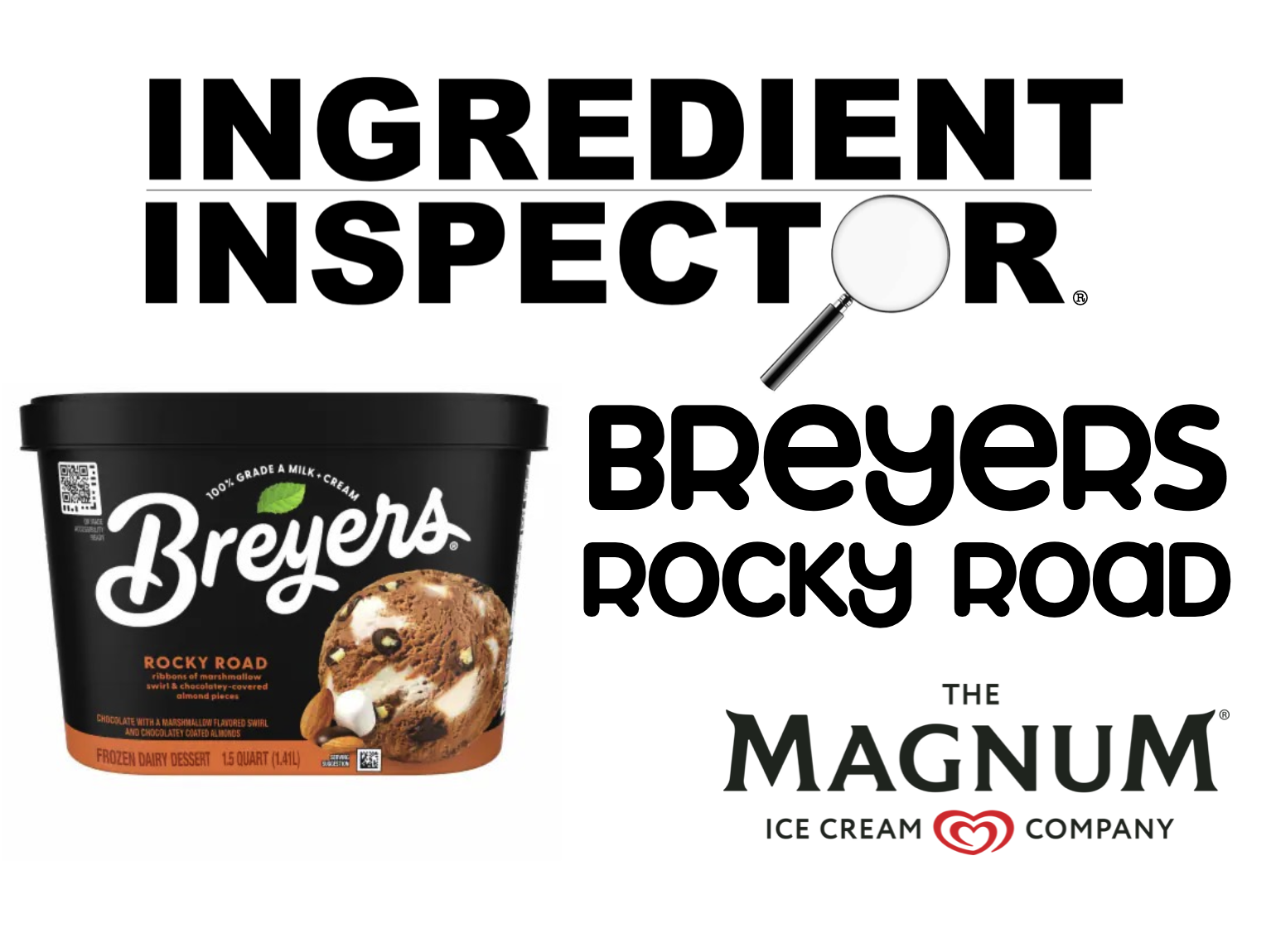 WHAT'S IN BREYERS ROCKY ROAD?