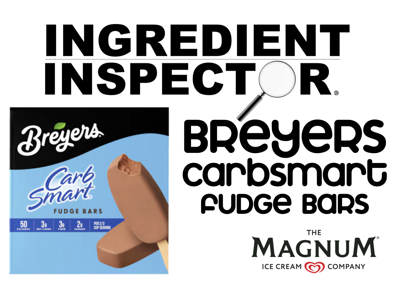 WHAT'S IN BREYERS CARBSMART FUDGE BARS?