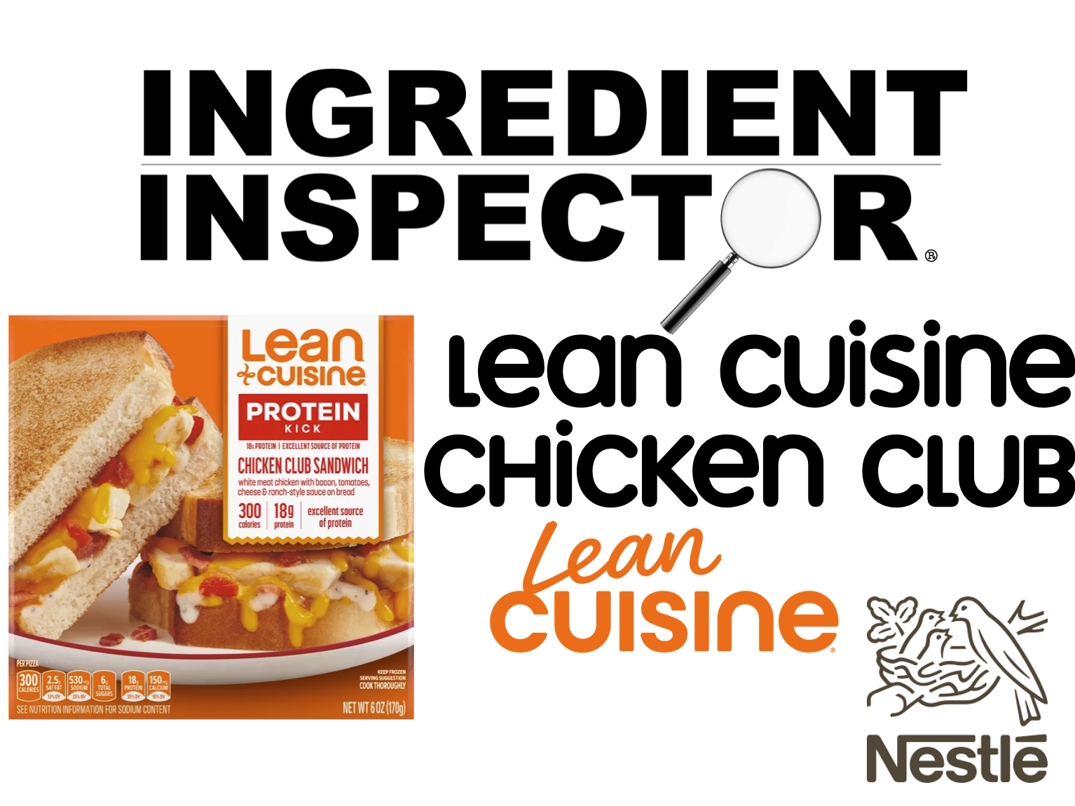 WHAT'S IN LEAN CUISINE CHICKEN CLUB SANDWICH?