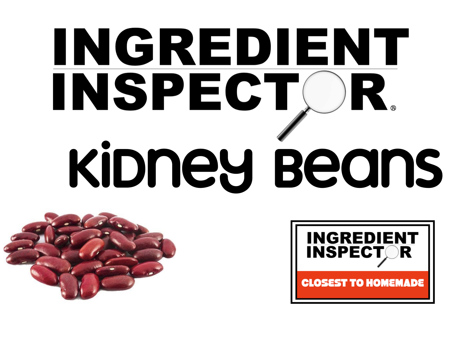 WHICH CANNED RED KIDNEY BEANS ARE CLOSEST TO HOMEMADE?
