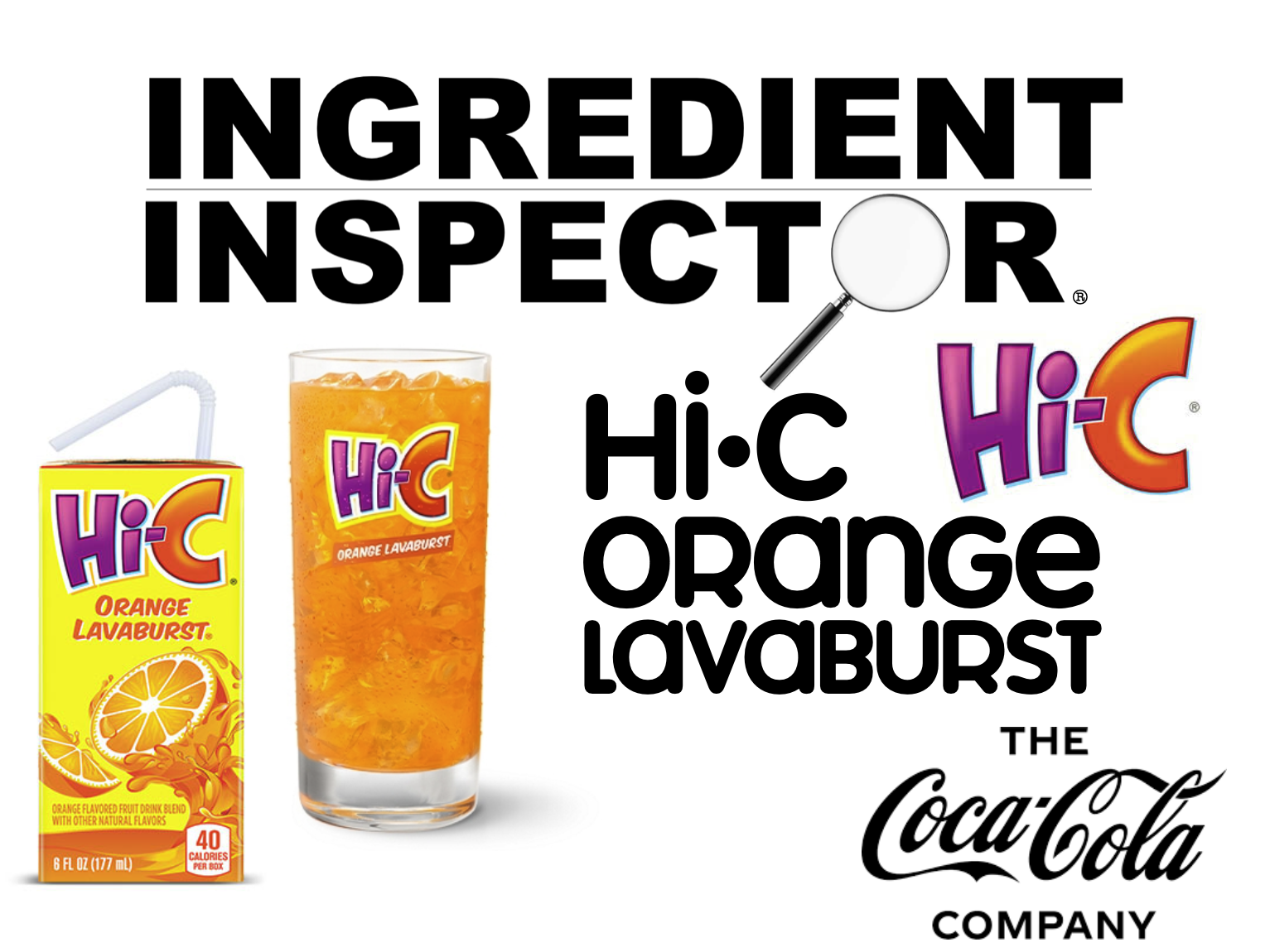 WHAT'S IN Hi-C ORANGE LAVABURST?