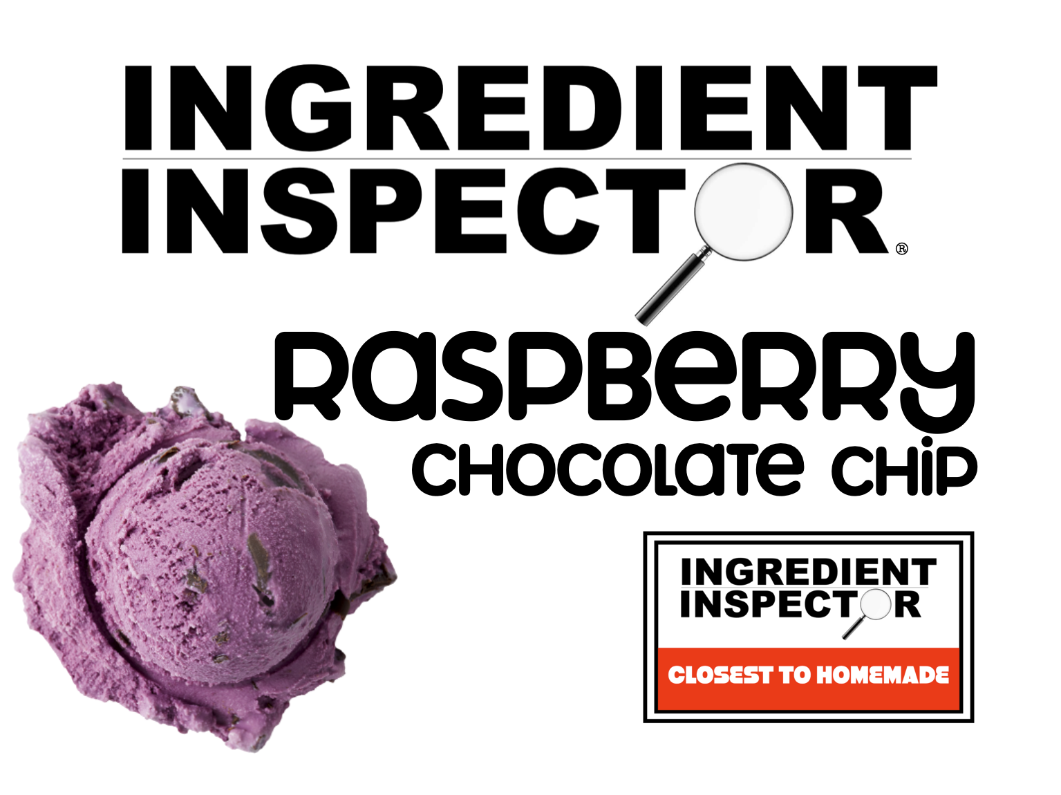 WHAT'S IN RASPBERRY CHOCOLATE CHIP ICE CREAMS?