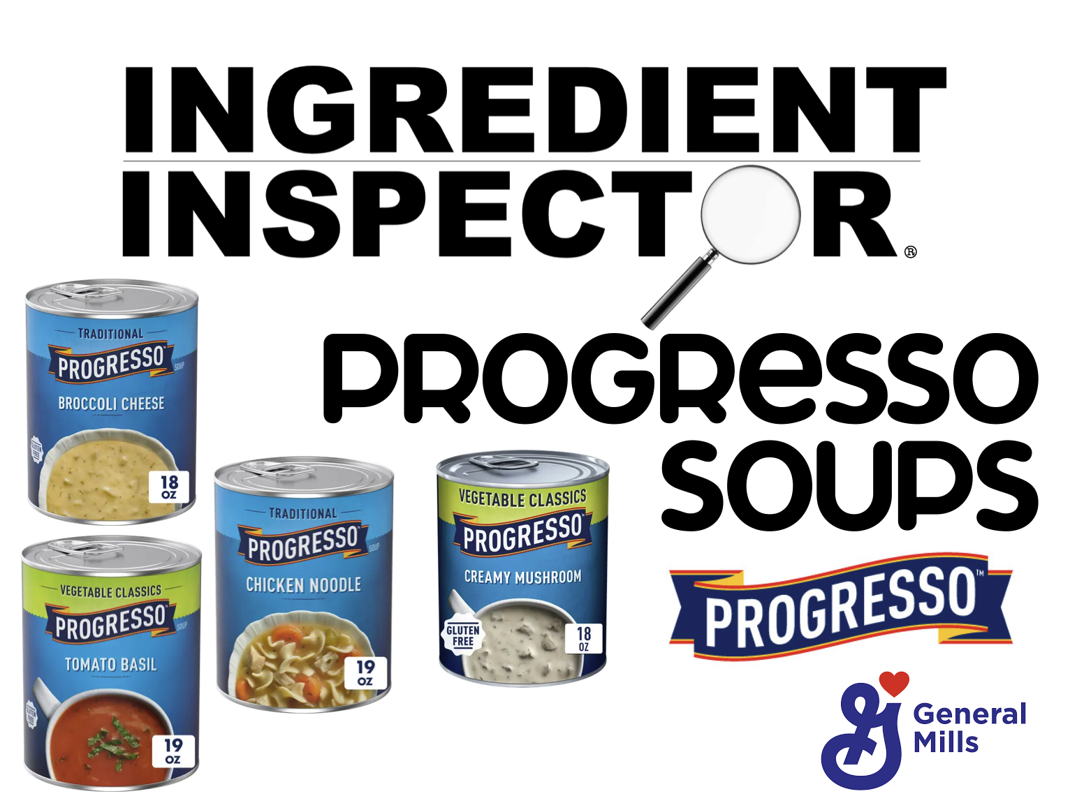 WHAT'S IN PROGRESSO SOUPS?