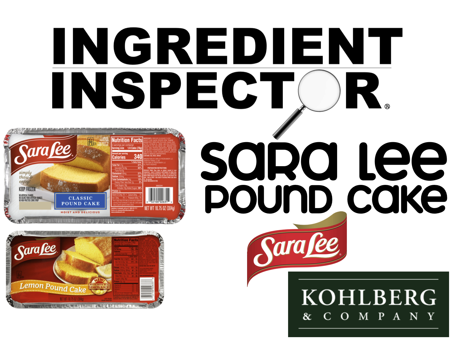 WHAT'S IN A SARA LEE POUND CAKE?