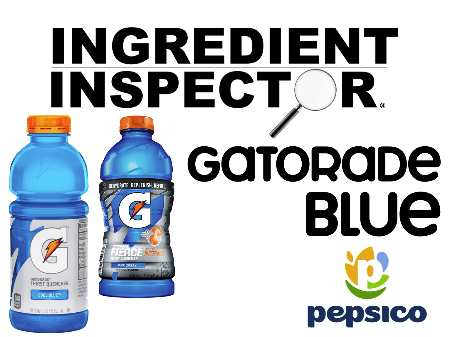 WHAT'S IN GATORADE BLUE DRINKS?