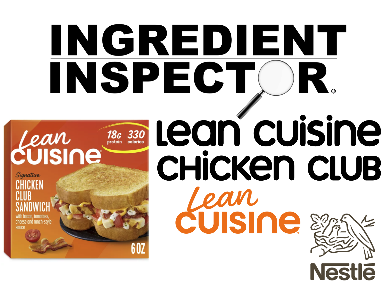 WHAT'S IN LEAN CUISINE CHICKEN CLUB SANDWICH?