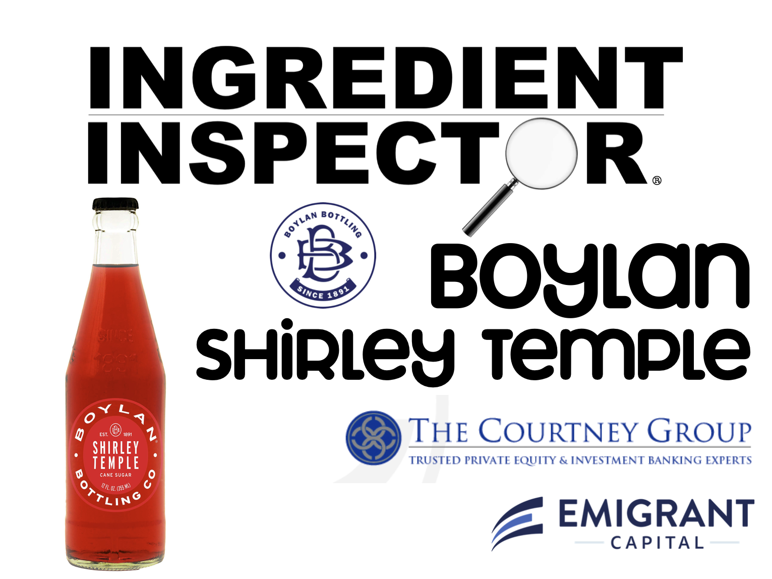WHAT'S IN BOYLAN SHIRLEY TEMPLE?